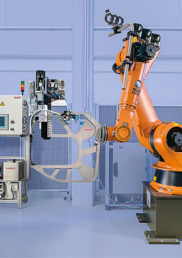 HDR, EJOWELD Anlage mit Roboterarm